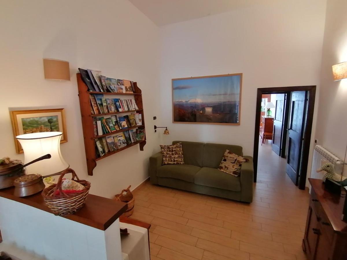 Apartmán Il Sorriso Orvinio Exteriér fotografie
